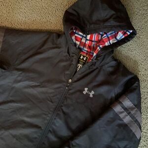 Under Armour Storm YXL Lined Black Jacket